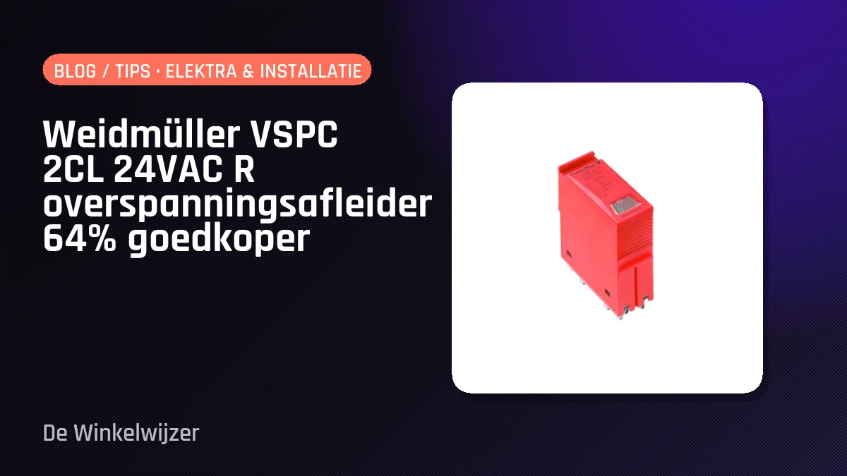 Weidmüller VSPC 2CL 24VAC R overspanningsafleider 64% goedkoper