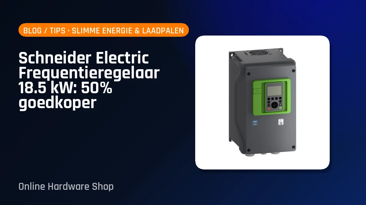 Schneider Electric Frequentieregelaar 18.5 kW: 50% goedkoper